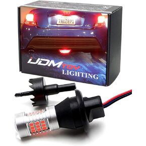 iJDMTOY Super Bright Brilliant Red LED Lighting Kit Compatible with 2014-2016 Scion tC Rear Fog Light Assy