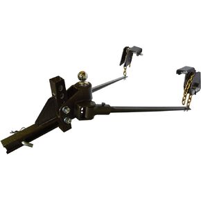 Blue Ox BXW1003 SWAYPRO Weight Distributing Hitch 1000lb Tongue Weight for Underslung Coupler with Clamp-On Latches