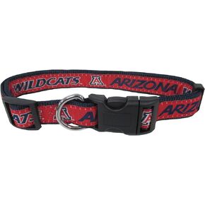 Pets First Collegiate Pet Accessories, Dog Collar, Arizona Wildcats, Medium