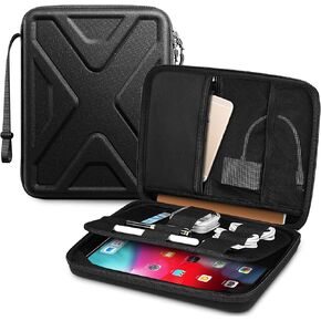 SITHON 11 Inch Portfolio Sleeve Case for 11-inch iPad Pro M4 & iPad Air M2 2024, 11-inch iPad Pro M2, 10.9"/10.2" iPad 10/9th Gen, 10.9" iPad Air 5/4th, Shock Absorption Tablet Carrying Organizer