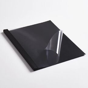 BNC Thermal Binding Presentation Covers, Letter Size (White, 3/16 Inch), 140 Folders