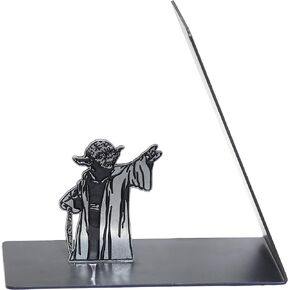 GuoShuang ملحقات المكتب الرائعة مساند الكتب المعدنية Yoda، هدية حرب النجوم للرجال ملحقات المكتب نهاية الكتاب g in Kuwait