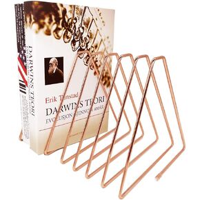 Book Organizer Magazine Holder, Desktop File Sorter Organizer Bookshelf Bookends Book End, Telescopic Bookend 7 Section (Black)