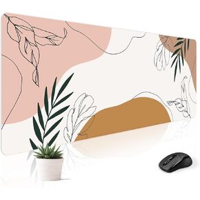 Mouse Pad Desk Mat Gaming Large Keyboard Cute Office Desktop Computer Laptop City XXL Long Giant Big Kawaii Cool Modern Design for Women Girl Men Boy Gamer Oversized Wide 30x12'' Mousepad