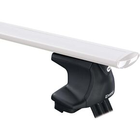 INNO XS250 Aero Low Profile Base Stays for Smooth Roof THROUGH (Set of 4) , Black , 2 7/8 in (73 mm)