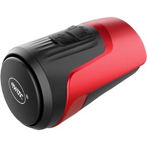 Electric Bike Horn, 125db Anti-Theft Alarm Loud Electric Bike Bell Ebike USB Rechargeable Battery Waterproof Bicycle Bells for Handlebars Adult MTB/BMX/Scooter/Road Cycling