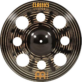 Meinl Cymbals Classics Custom Dark 18" Trash Crash Cymbal for Drum Set — Made in Germany — B12 Bronze, 2-Year Warranty (CC18DATRC)