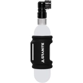 Granite Punk CO2 Tire Inflator with Silicone Sleeve - Compatible with Presta Valve Only, CO2 Bike Tire Inflator Works with MTB Carrier Straps, Lightweight CO2 Inflator for Bike Tires in Kuwait