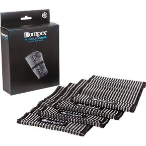 Compex Electrode Wraps - Hold Electrodes in Place During Physical Activity - for Edge, Performance, Sport Elite, Wireless Muscle Stimulators (4 Wraps)