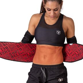 Iron Bull Strength Shred Belt V2 - Thermogenic Waist Trimmer - Premium Fat Burning Belt for Weight Loss & Ab Toning