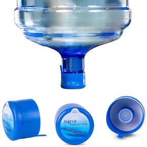 [10 Pack] USA Made 3 & 5 Gallon Water Bottle Caps - Spill Proof 5 Gallon Water Jug Cap fits 2, 3, 5, 6 Gallon Water Jugs - 5 Gallon Water Jug Lid - Lids for 5 Gallon Jug Cap, 3 Gallon Water Jug Cap