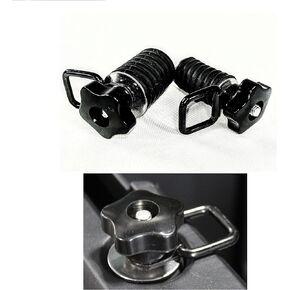 Latch & Go/Anchor/Lock and Ride Tie Down for Polaris General/Ranger 500/570 / 700/800 / 900/1000 (All Years and Models) - D-Ring- Includes 2 Tie Downs