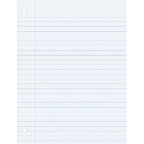 Write Way Wide Ruled Filler Paper