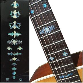 Jockomo Old Banjo Type Guitar Inlay Sticker