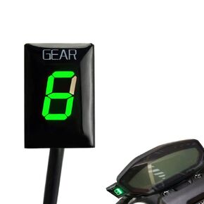 1-6 Speed LED Digital Gear Indicator Display Meter Waterproof for Ducati Cafe Racer Monster 696 795 796 797 821 1100 1200 1200 S R Scrambler Supersport Superbike Streetfighter Hyper Motard