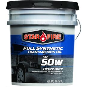 Premium Lubricants Full Synthetic Transmission Oil SAE 50W, 5 gal Pail