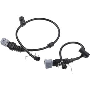 A-Premium Disc Brake Pad Wear Sensors Compatible with Lexus LS430 2001-2006 V8 4.3L Front and Rear Side 2-PC Set