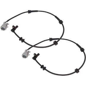 ABS Wheel Speed Sensor Front for Nissan 2.4L 2.5L L4 3.5L 4.0L V6 5.6L V8 Frontier Pathfinder Xterra 2005 2006 2007 2008 2009 2010 2011 2012 2013 2014, Suzuki 2009-2012 Equator Left/Right 2 Pcs