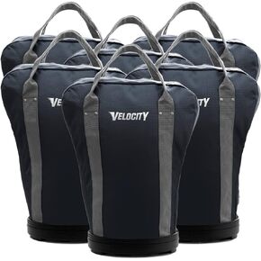 Heavy Duty Multipurpose Ball Bag with Durable Bottom - Holds up to 60-72 Balls - Ideal for Lacrosse, Baseball, Pickleball, Tennis & More