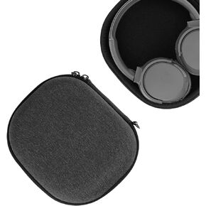 Hard Headphone Case Compatible with Skullcandy Riff Wireless, Riff On-Ear Travel Carrying Bag for Lowrider (Dark Grey)