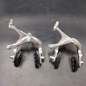CDHPOWER Bike Brake, Bike Disc Brake, Bicycle C Brake Caliper, Aluminum Alloy Front & Rear Side Pull Brake Set Bike Accessory for Mountain Bike, Folding Bike, Road Bicycle