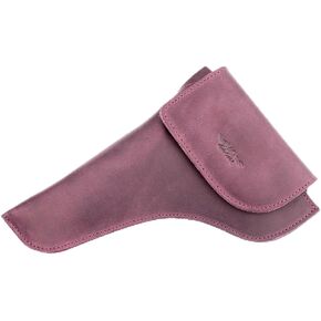 حقيبة رقبة Alto/Tenor Saxophone مصنوعة من جلد Crazy Horse الأصلي من MG Leather Work. حقيبة ساكس للرقبة، حامل رقبة ألتو تينور الساكسفون وإكسسوارات الساكسفون (ألتو، أسود) in Kuwait