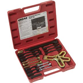 OEMTOOLS 27187 Harmonic Balancer Puller Kit, Heat-Treated Steel Harmonic Balance Puller Yoke, Works as Gear Puller, Steering Wheel Puller, and Crankshaft Pulley Puller