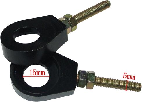 JRL 15mm سلسلة الموتر الضابط لهوندا XR/CRF 50 70 KLX 110 الترابية دراجة الطرق غير الممهدة الأسود in Saudi Arabia