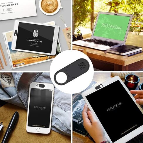 3 عبوات من غطاء كاميرا الويب المنزلق للخصوصية، وغطاء الخصوصية، وحاجب الكاميرا، وغطاء كاميرا الويب الرفيع للغاية لأجهزة الكمبيوتر المحمول، والكمبيوتر الشخصي، والهاتف الخلوي، وحماية خصوصيتك وأمانك in Kuwait