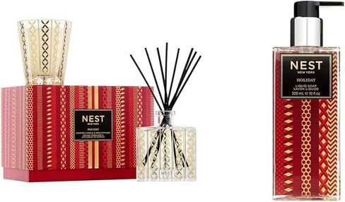 مجموعة ناشرة روائح القصب والشموع الكلاسيكية من نيست نيويورك هوليداي in Kuwait