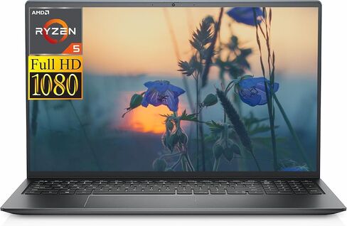 Dell 2023 Inspiron 15 3525 Laptop, 15.6" FHD Display, AMD Ryzen 5 5500U Processor up to 4GHz, 16GB RAM, 512GB SSD, AMD Radeon Graphics, Wi-Fi, Bluetooth, Windows 11 Home in Saudi Arabia