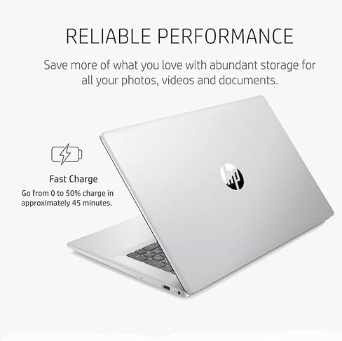 HP 17.3" 2024 Newest Touchscreen Laptop-HD+ Display Computer,Quad Core Processor, 32GB RAM 1TB SSD,1Year Microsoft 365, 8H Battery Life, Wi-Fi, Windows 11 Home in S Mode in Saudi Arabia