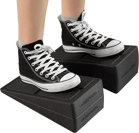 إسفين القرفصاء، كتلة إسفين قابلة للتمدد للقدم، لوح مائل بوزن 480 رطلًا لتمدد ربلة الساق، التمارين المنزلية، القرفصاء وتمتد الساق، قرفصاء الكعب، رفع ربلة الساق in Kuwait