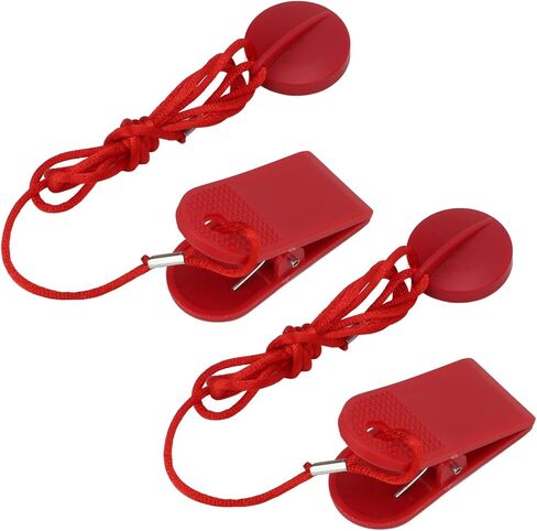 مفتاح أمان جهاز المشي، قطعتان من مفتاح الأمان المغناطيسي لجهاز المشي، مفتاح الأمان المغناطيسي، ملحقات اللياقة البدنية العالمية، مجموعة استبدال اللياقة البدنية in Kuwait