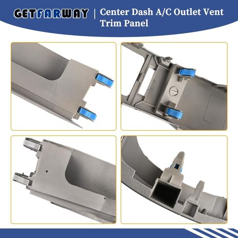 Pair Center Dash A/C Outlet Vent Trim Panel 55670-47060 55680-47020 Compatible with Toyota Prius 2004 2005 2006 2007 2008 2009 1.5L Left Right Side Different Color in Saudi Arabia