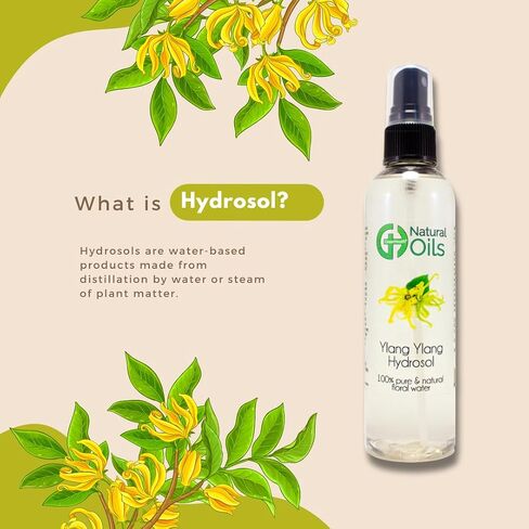 GreenHealth Chamomile Hydrosol (ماء الأزهار) - إبريق بلاستيكي سعة 16 أونصة سائلة مع غطاء - نقي 100% (ليس زيتًا) in Kuwait