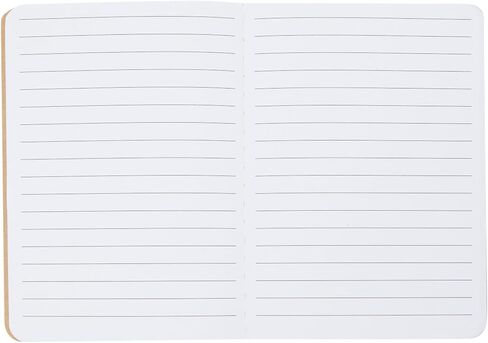 Paper Junkie 12 حزمة من دفاتر ملاحظات ورق الكرافت مقاس A6، 4x6 في مجلة الكتابة مع 80 صفحة مبطنة، مجموعة دفاتر ملاحظات للطلاب والكتابة والفصول الدراسية والسفر والأعمال التجارية واللوازم المكتبية in Kuwait