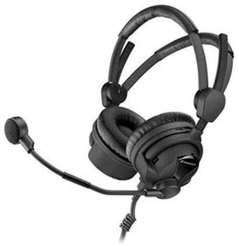 Sennheiser HMD 26-II-100-8 Broadcast Headset, 100 Ohm, with 6.6' Steel Unterminated Cable in Saudi Arabia