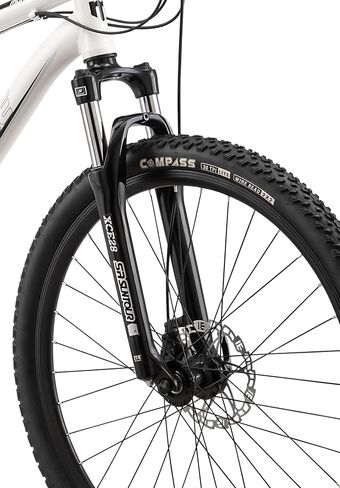 Mongoose Montana Sport and Comp Men and Women Mountain Bike, 18 or 21-Speed Drivetrain with Trigger Shifters, 15 to 18.5-Inch Frames, 27.5-Inch Wheels in Saudi Arabia
