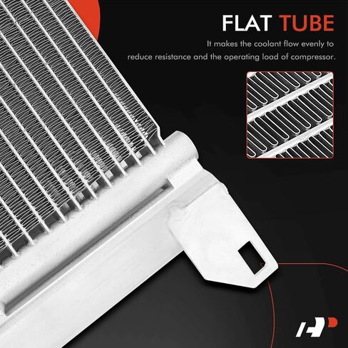 A-Premium Air Conditioning A/C Condenser Compatible with Audi Q7 2007-2015 & Volkswagen Touareg 2004-2010 & Porsche Cayenne 2003-2006 2008-2009, Replace# 4L0260401A in Saudi Arabia