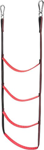 سلم حبل القارب من 3 خطوات و4 خطوات، تمديد سلم حبل القارب، سلم مساعد للطي القارب، سلم السباحة للقوارب الشراعية، الكاياك، التجديف (4 خطوات أحمر) in Kuwait