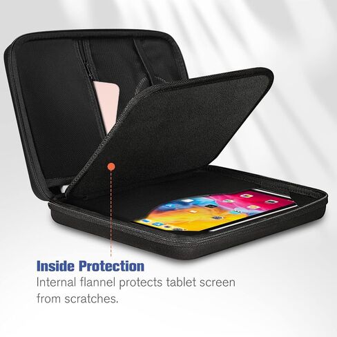 SITHON 11 Inch Portfolio Sleeve Case for 2026 iPad Air 11-inch (M4/M3/M2) | iPad (A16) 11th 2025, 11 Inch Pro M5/M4, 10.9"/10.2" iPad, Shock Absorption Tablet Carrying Organizer with Accessory Pocket in Kuwait