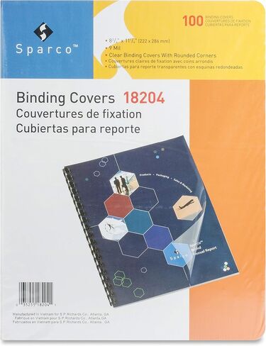 Sparco Clear View 18204 Premium Presentation Cover in Saudi Arabia