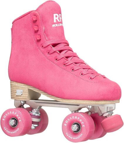 Rollerface Hipskates Deluxe, Women’s Roller Skates, Premium Skates, Vegan Soft Suede in Saudi Arabia