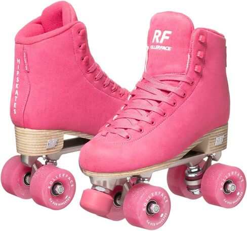 Rollerface Hipskates Deluxe, Women’s Roller Skates, Premium Skates, Vegan Soft Suede in Saudi Arabia