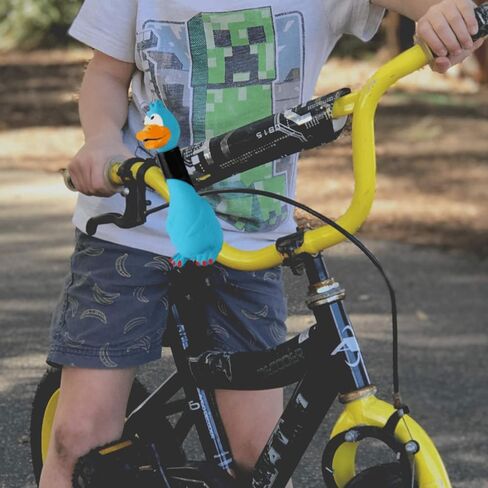 N/H Children's Bicycle and Scooter Horn, Cute and Funny Squeeze Horn，for Children, Adults, Bicycles, Motorcycles,Squeaks Up to 25 Seconds - Squawking Novelty Gag Gift in Saudi Arabia