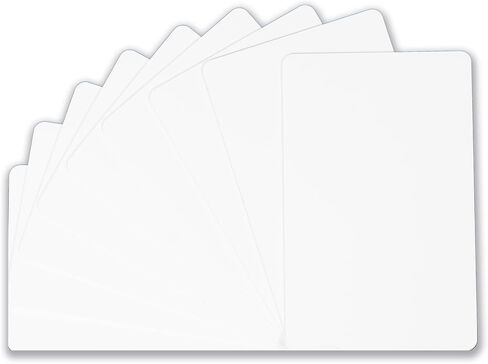 500PAK-Premium White Blank PVC ID Card CR80 30MIL for ID Badge Printer (500) in Saudi Arabia