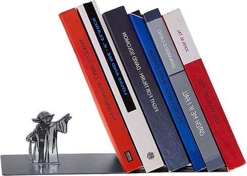 GuoShuang ملحقات المكتب الرائعة مساند الكتب المعدنية Yoda، هدية حرب النجوم للرجال ملحقات المكتب نهاية الكتاب g in Kuwait