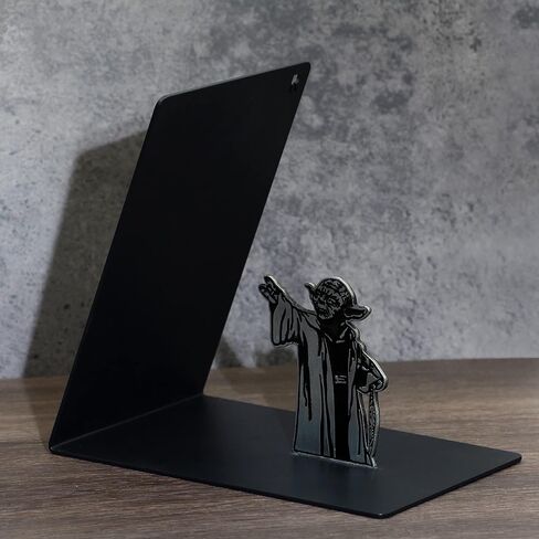 GuoShuang ملحقات المكتب الرائعة مساند الكتب المعدنية Yoda، هدية حرب النجوم للرجال ملحقات المكتب نهاية الكتاب g in Kuwait