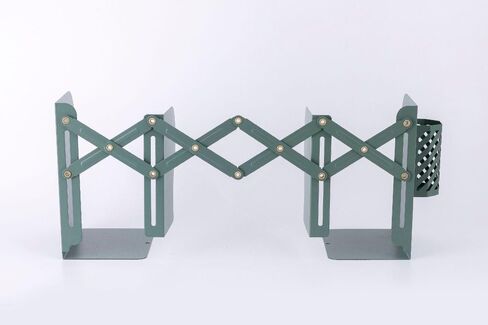 Adjustable Bookends,Metal Book Ends for Shelves to Hold Books Heavy Duty,Book Stoppers,Book Organizer for Desk with Pen Holder in Saudi Arabia